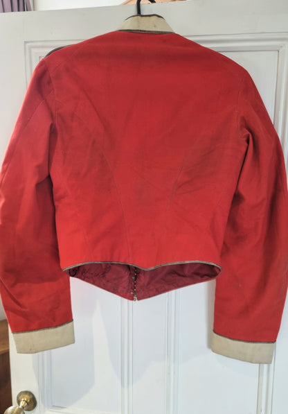 Superb Victorian Durham Fusiliers Shell Jacket Mess Jacket Pre 1881