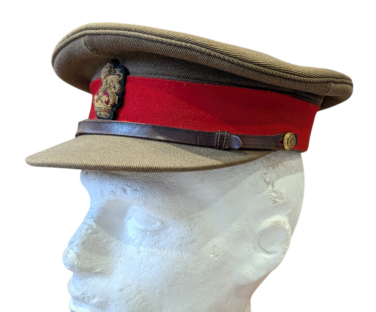 WW1 British Staff Officer Cap, Jacket & Sam Browne W B Robertson MC 1917