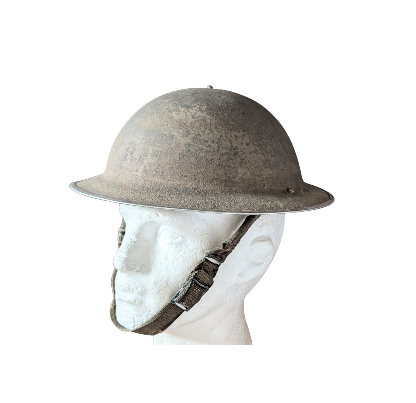 Early WW2 Dunkirk Era British Army Brodie Combat Helmet Dated 1938/9