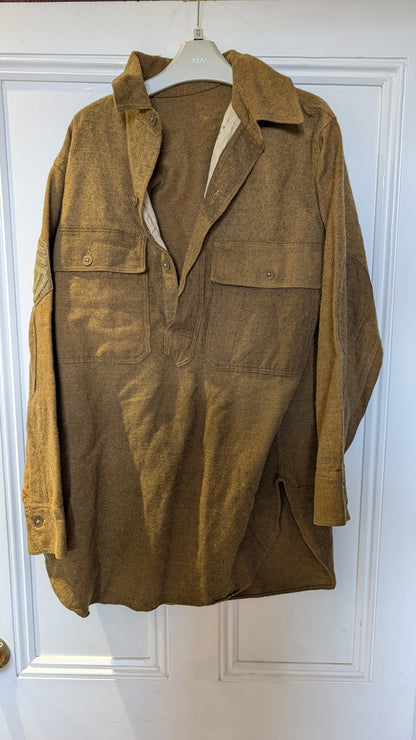 WW1 M1916 US Army Sergeant's Pullover Green Wool Shirt