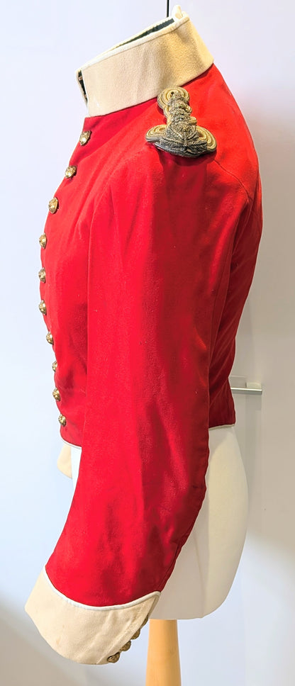 Pre WW1 Highland Light Infantry HLI Captain's Scarlet Mess Dress Jacket