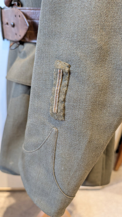 WW1 British Staff Officer Cap, Jacket & Sam Browne W B Robertson MC 1917