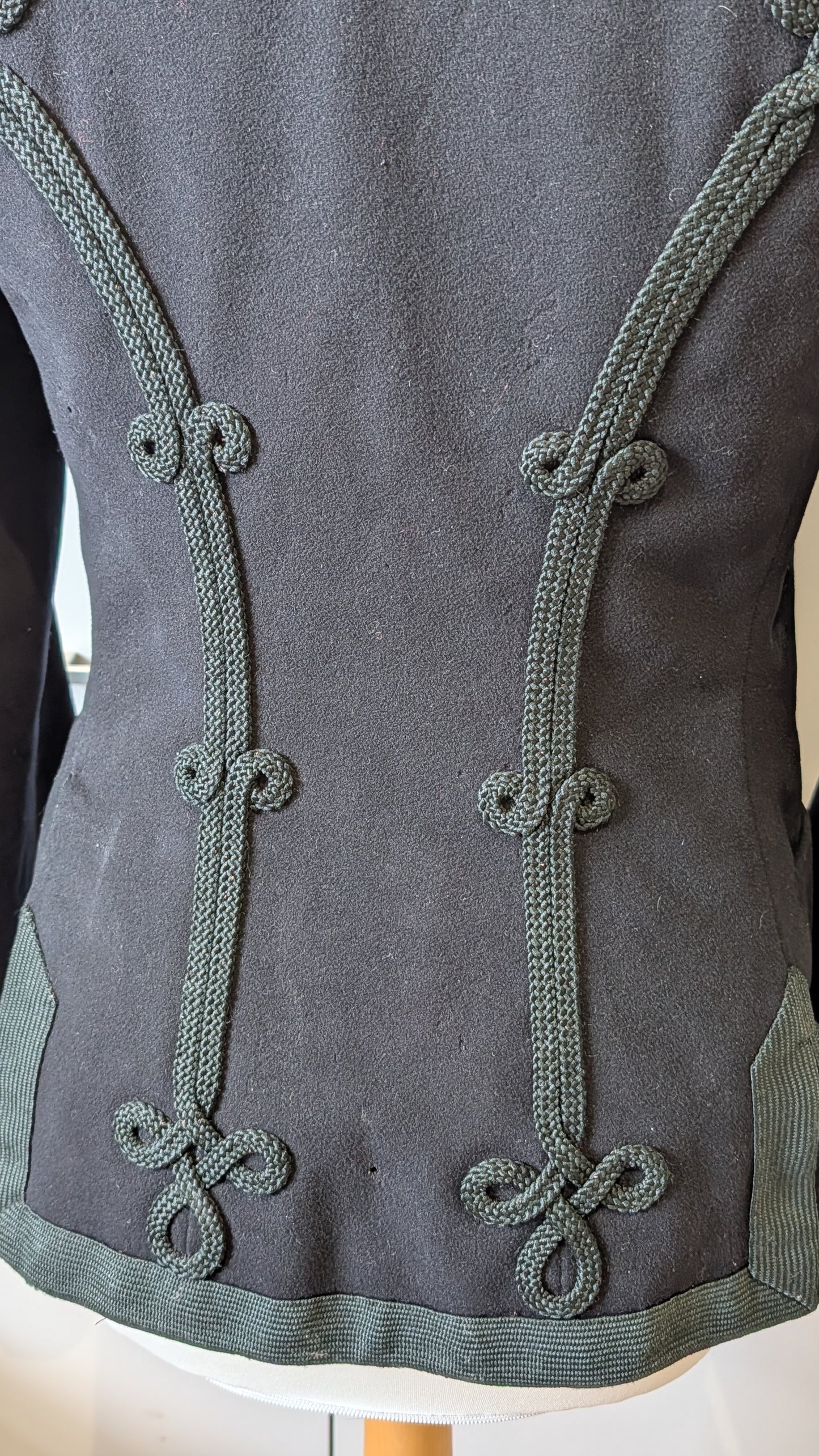 Late Victorian /Edwardian Royal Fusiliers Volunteer Battalion Frogged Patrol Jacket