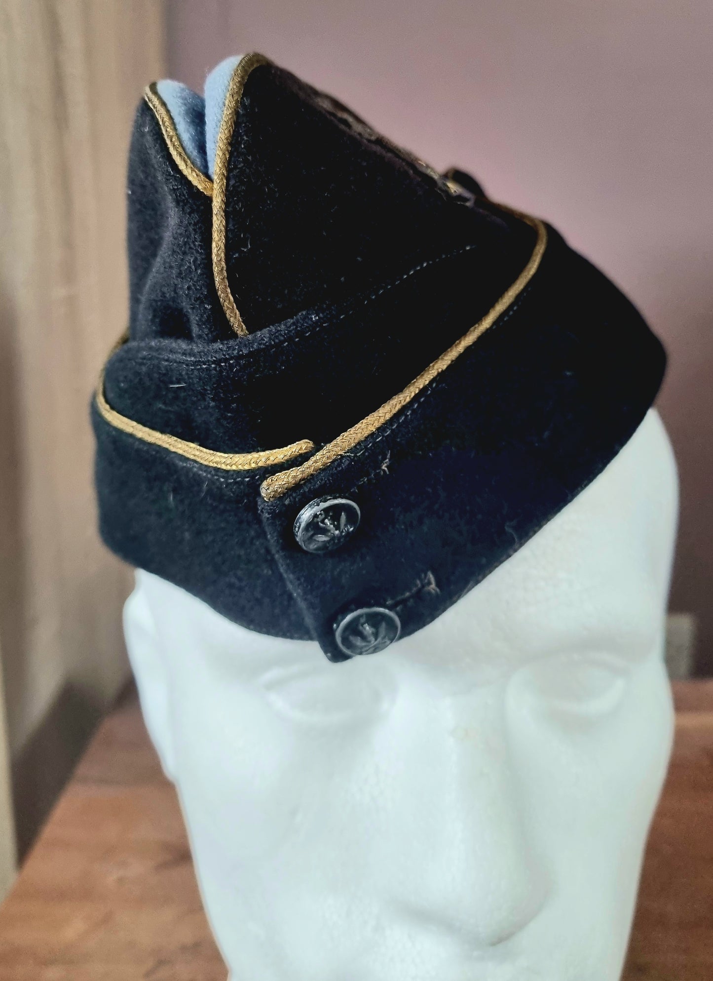 SOLD! Post War British Army Gurkha Corps of Signals Sidecap