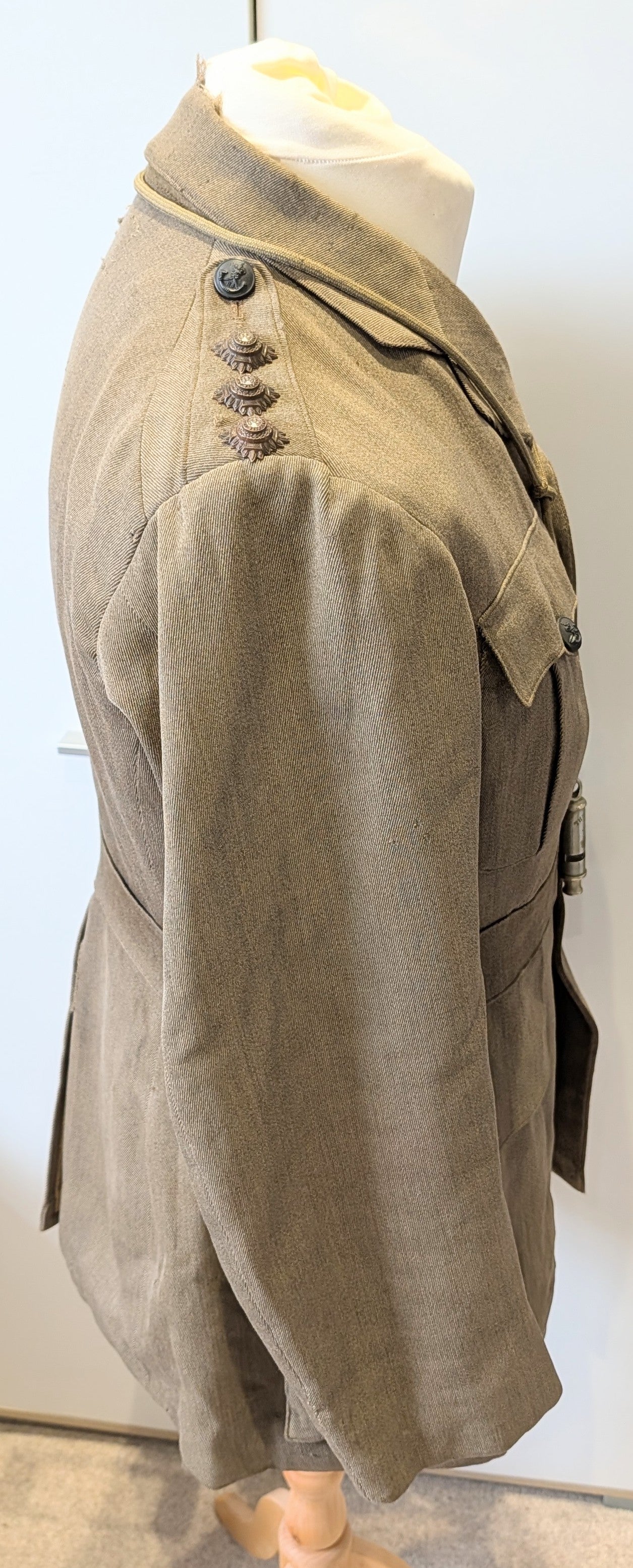 WW1 British Army Captain's Rifle Brigade Uniform Jacket Named