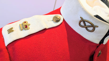 Victorian South Staffordshire Militia Major's Scarlet Service Field Jacket