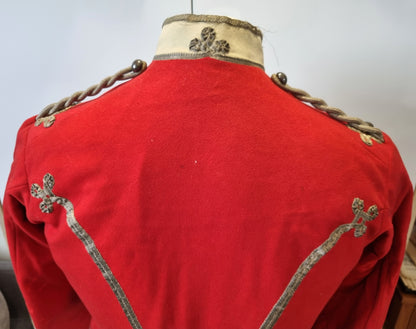 Superb Victorian Westmorland & Cumberland Hussars Shell Jacket & Trousers, Dated 1889