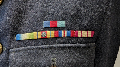 Pre 1953 Royal Marines Corporal's No1 Blue Dress Tunic WW2 Veteran