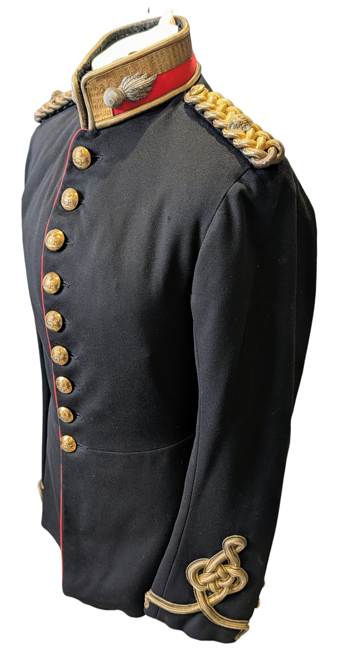 Interwar British Army Royal Artillery 2nd Lieutenant Dress Uniform Jacket
