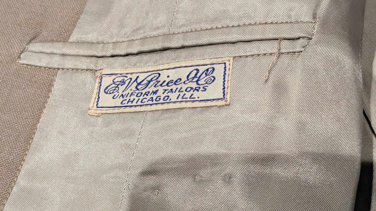 Fantastic And Rare WW2 Summer US WAC Womans Sub-Lieutenant Uniform Jacket