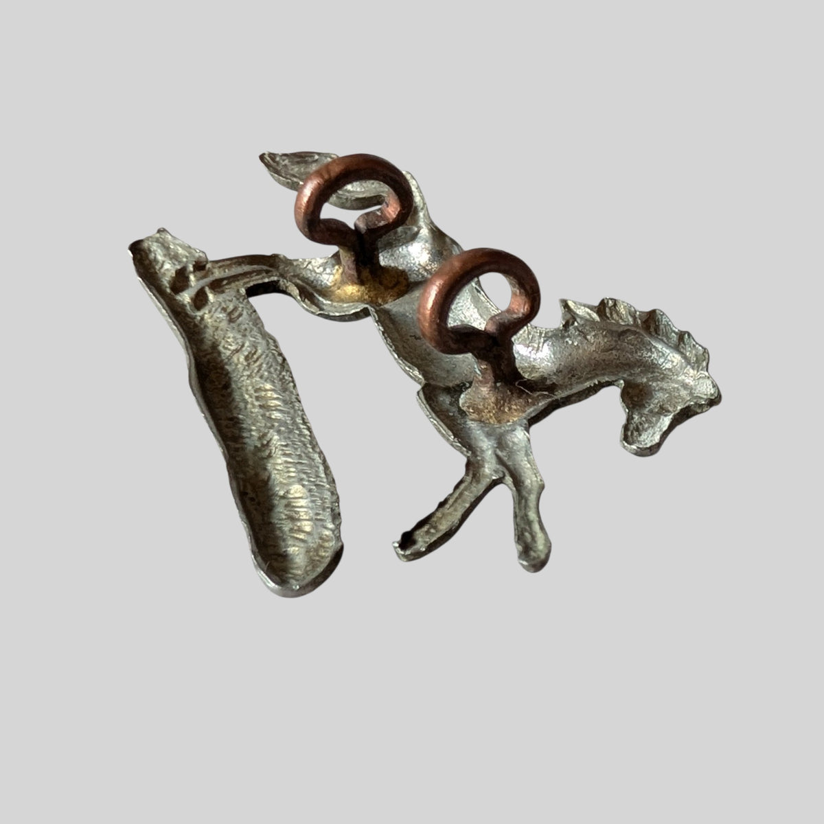 Northamptonshire Yeomanry White Metal Collar Badge