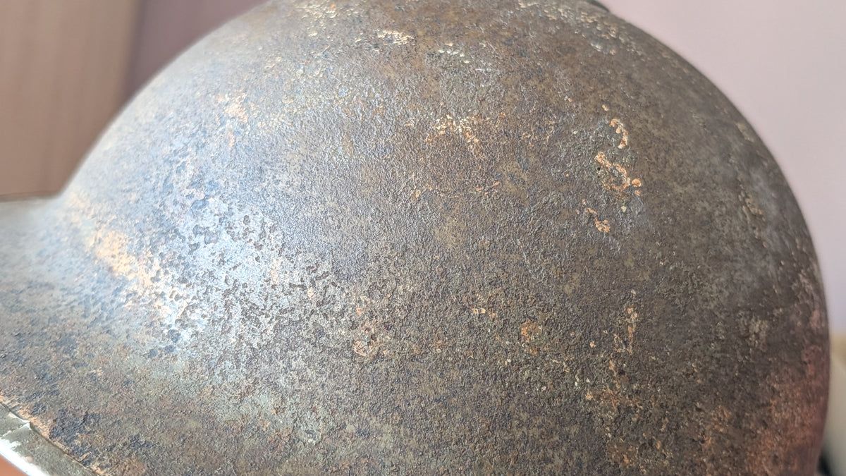 SOLD! Early WW2 Dunkirk Era British Army Brodie Helmet Dated 1939, Attributed