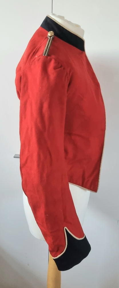 Victorian Boer War Era Colonel's Scarlet Mess Dress Jacket Dated 1901