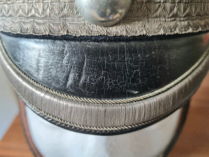 SOLD! Victorian Royal Engineers Volunteers 1880 Pattern Forage Cap & Chinstrap