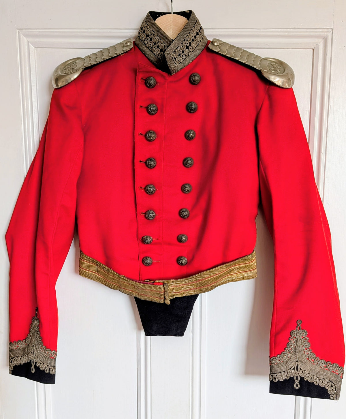 Beautiful Victorian Queen's Own Worcestershire Yeomanry Cavalry Coatee 1837-41