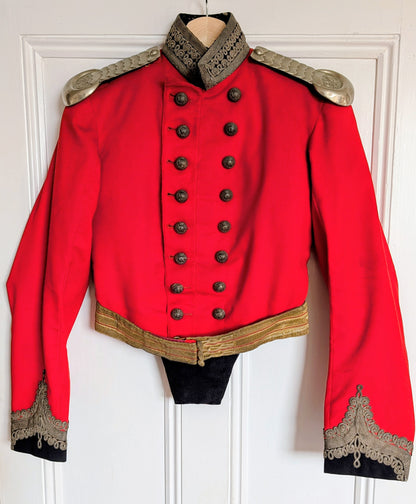 Beautiful Victorian Queen's Own Worcestershire Yeomanry Cavalry Coatee 1837-41