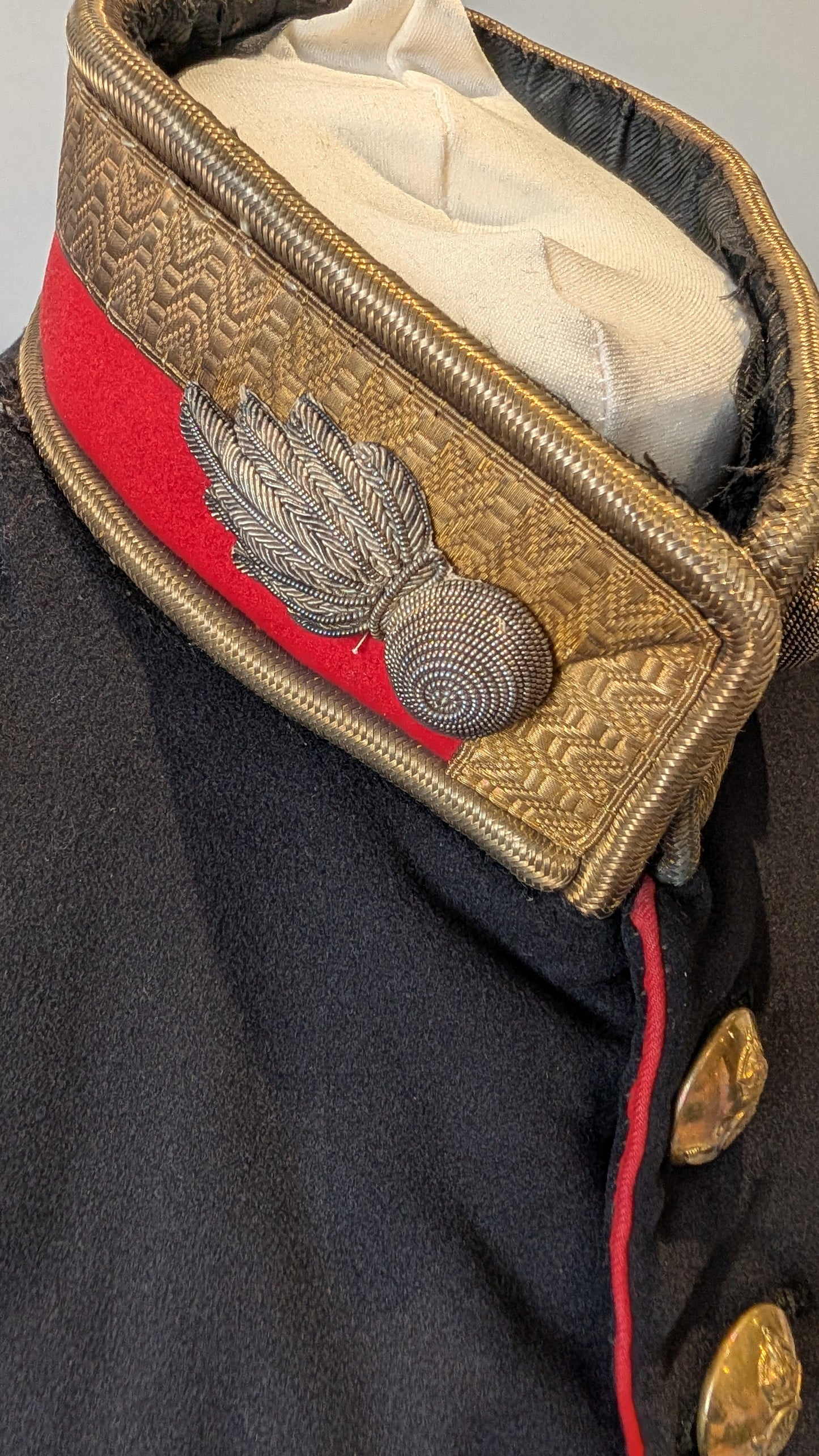 Interwar British Army Royal Artillery 2nd Lieutenant Dress Uniform Jacket