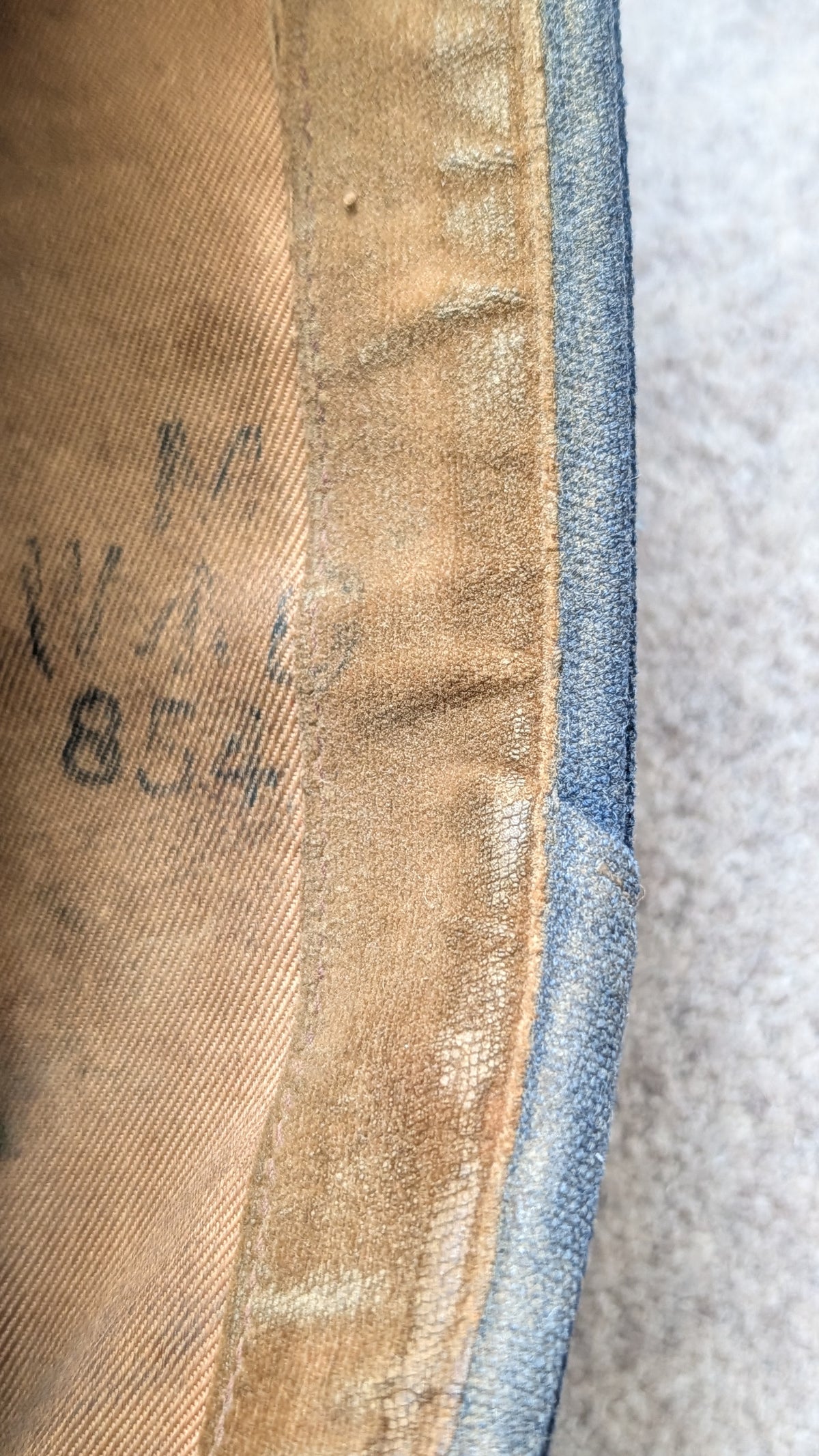 WW2 RAF Royal Air Force Officers Sidecap Dated 1944