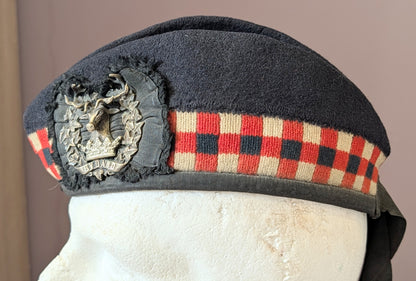 Pre WW1 Gordon Highlanders Majors Cutaway Cuff Rank Jacket, Glengarry & Kilt attributed to Major Robert Walter Purvis 3rd Bn Gordon Highlanders