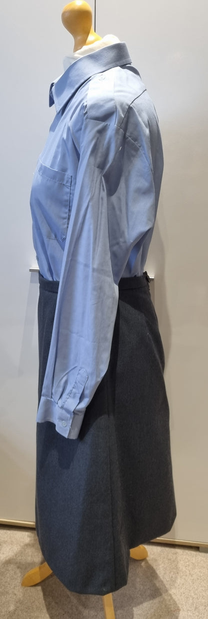 WRAF UK 12-14 RAF Service Dress Uniform Medical Service Jacket Shirt Skirt Cap