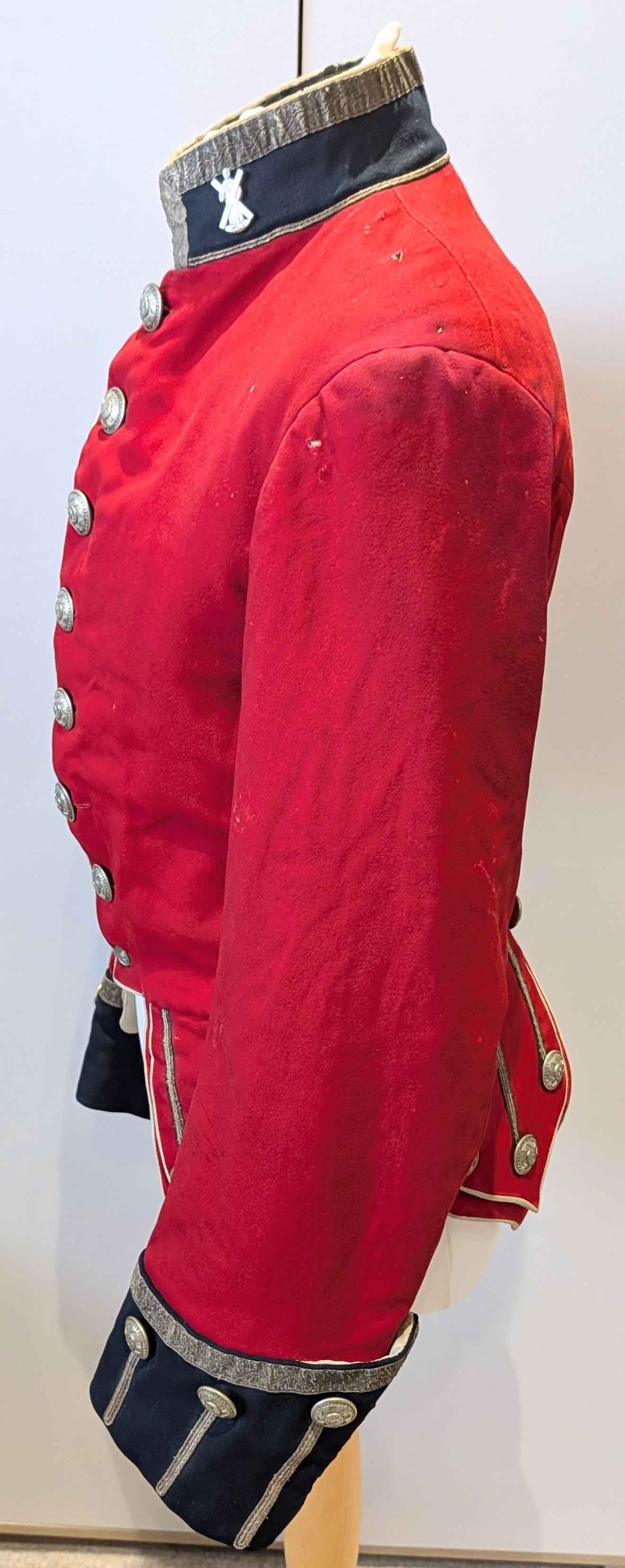 Victorian 10th Lanarkshire Glasgow Highlanders Officer's Doublet 1881