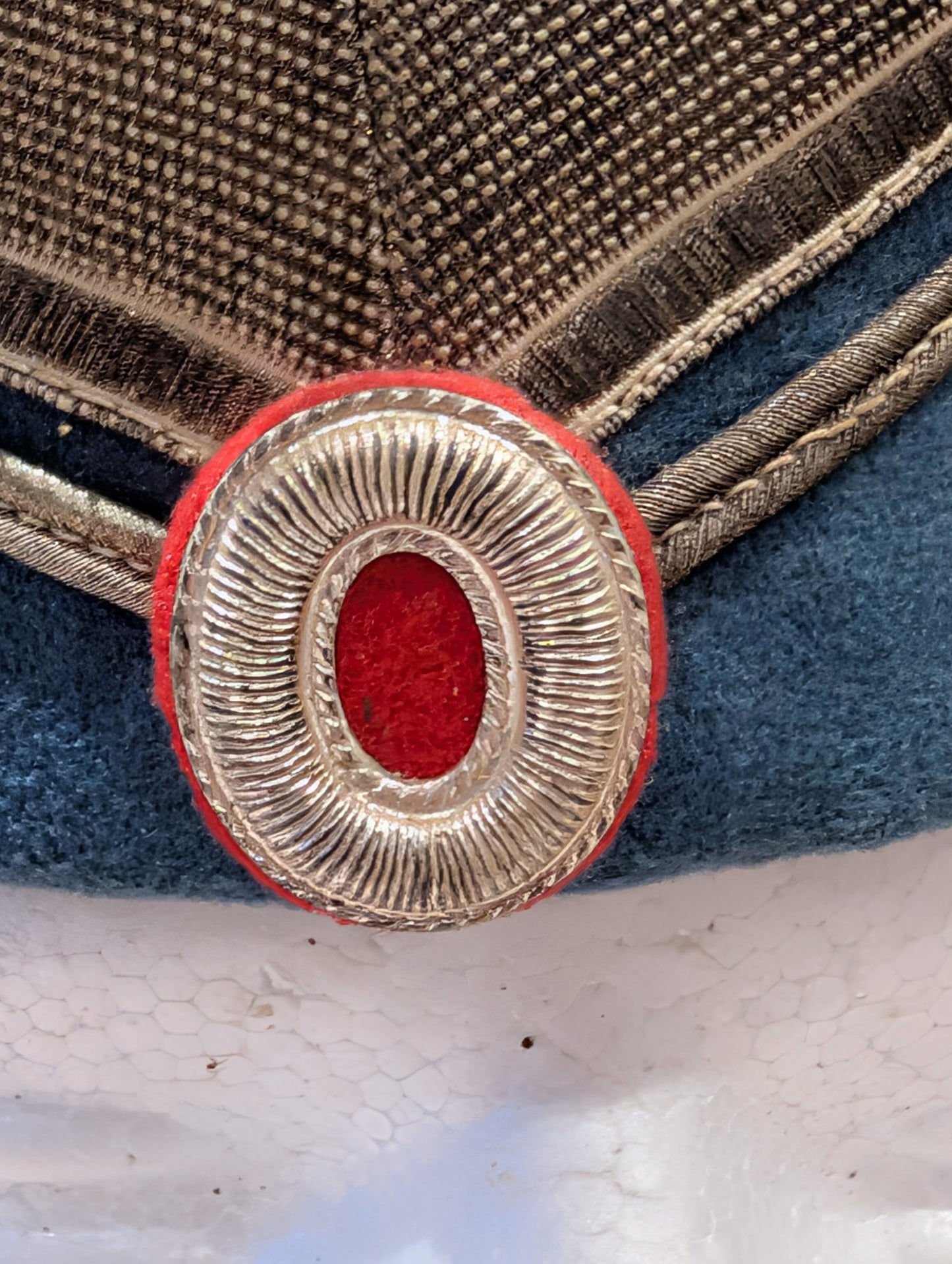 SOLD! Rare Danish Army M 23 Ceremonial Royal Life Guards Sidecap