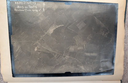 Unique WW1 French Army & Air Force Photo Album, Service Documents and Field Post Set to a Front Line Medic & Then Combat Pilot