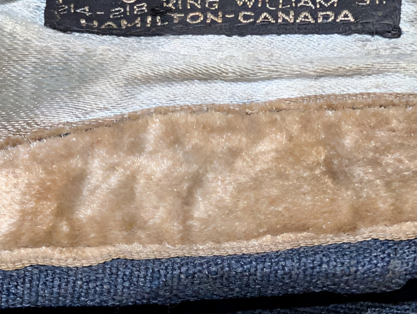 WW2 RAF Royal Air Force Officers Sidecap Canadian Made