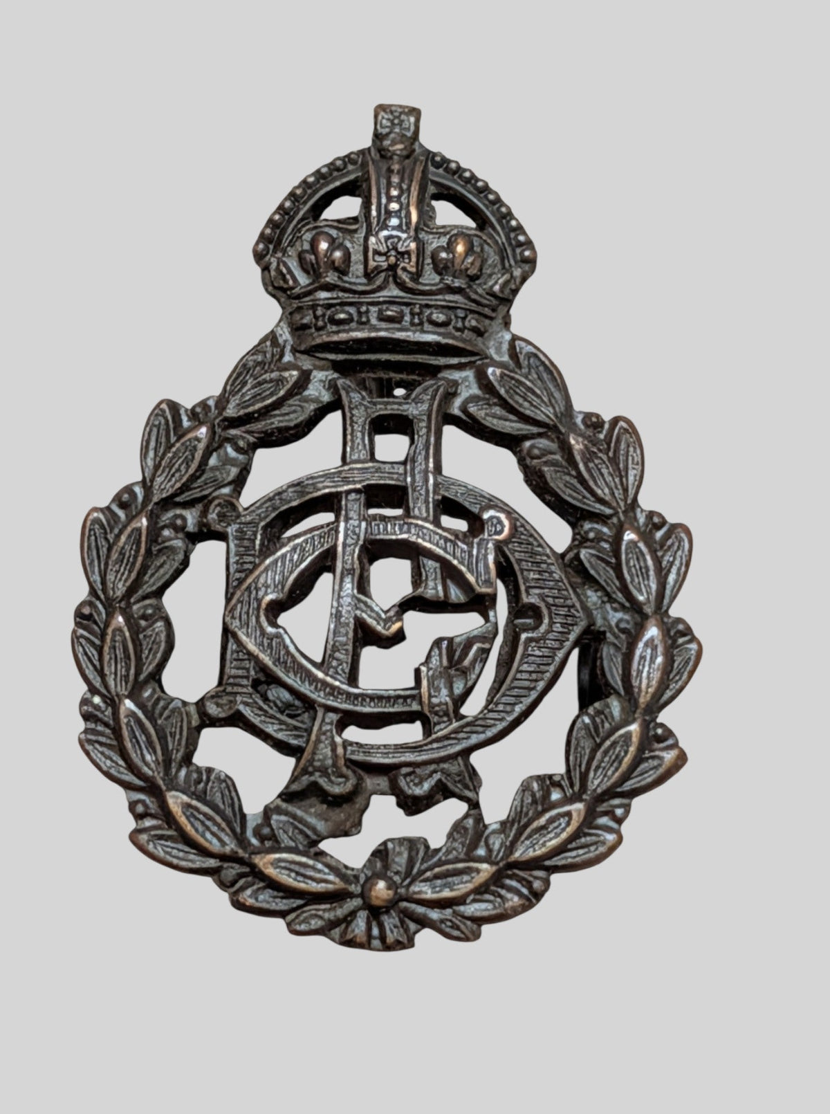 Army Dental Corps ADC Officer's Bronze Collar Badge