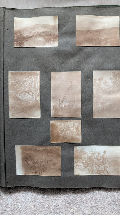 Very Rare WW1 British Army Greece Campaign Salonika Private Photo Album