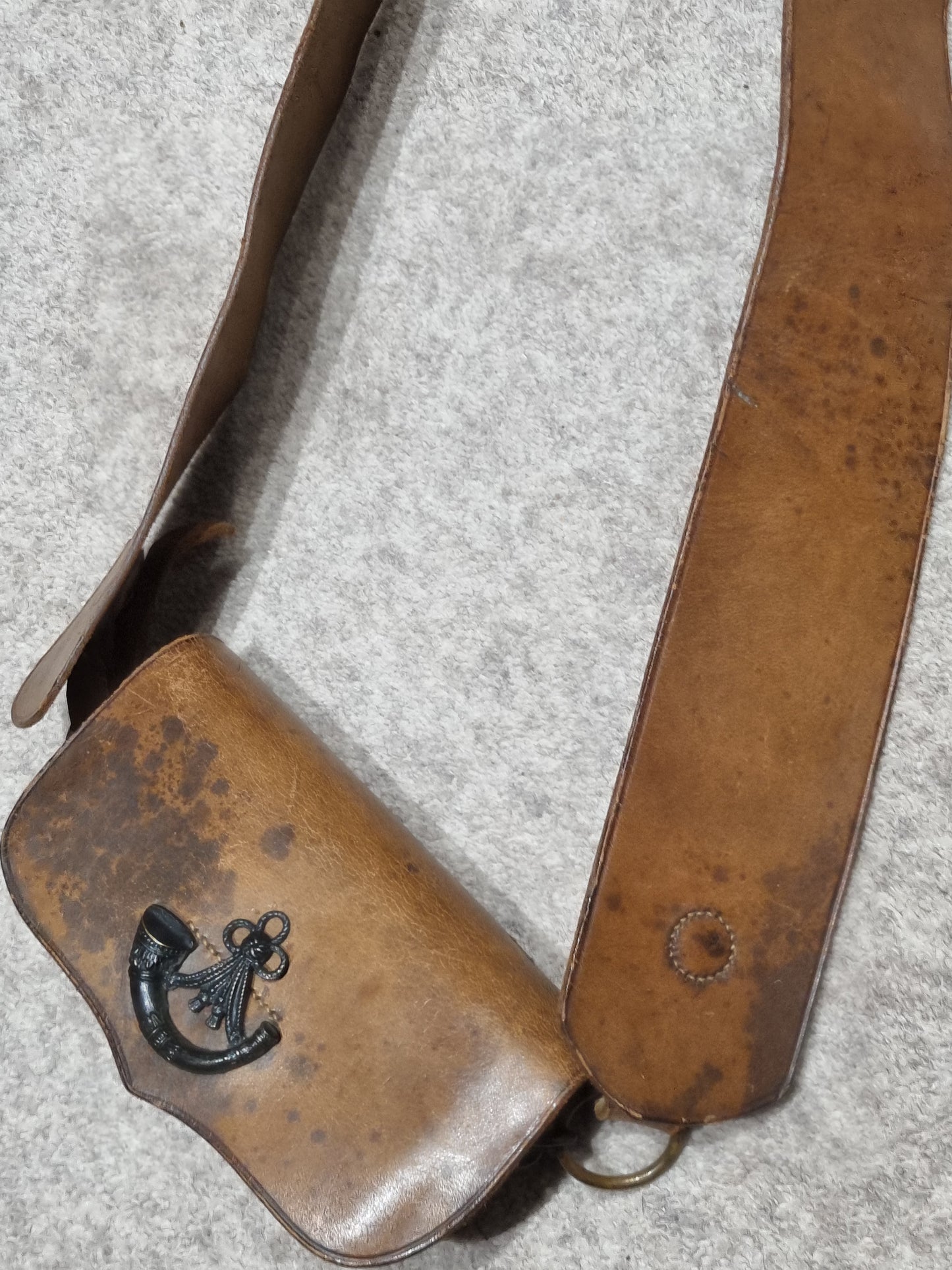 SOLD! Late Victorian / early Edwardian British Army Harrow Rifles CrossBelt