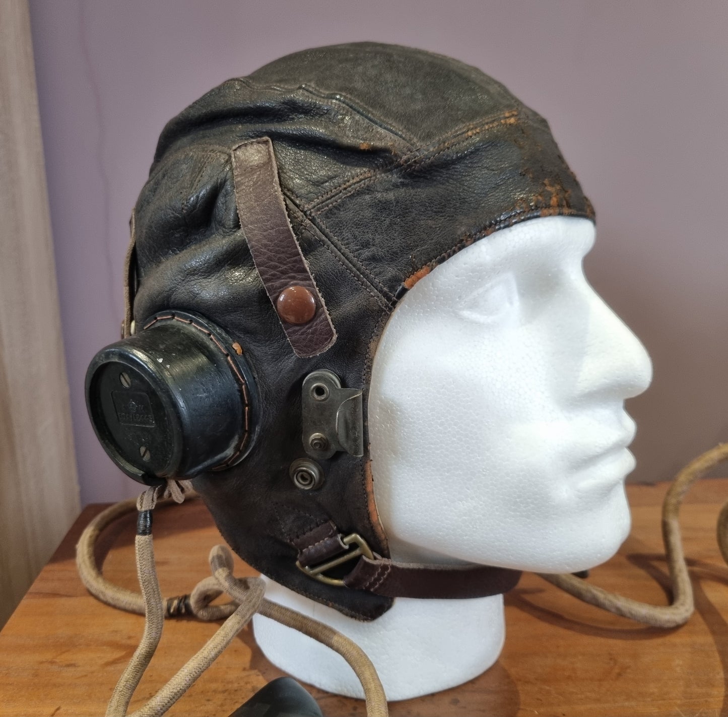 WW2 RAF Flying Suit, Helmet, Flying Log Book, Medals Set - F G CROFT