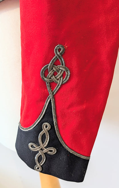 Victorian Royal Fusiliers Lieutenant's Scarlet Undress Shell Jacket