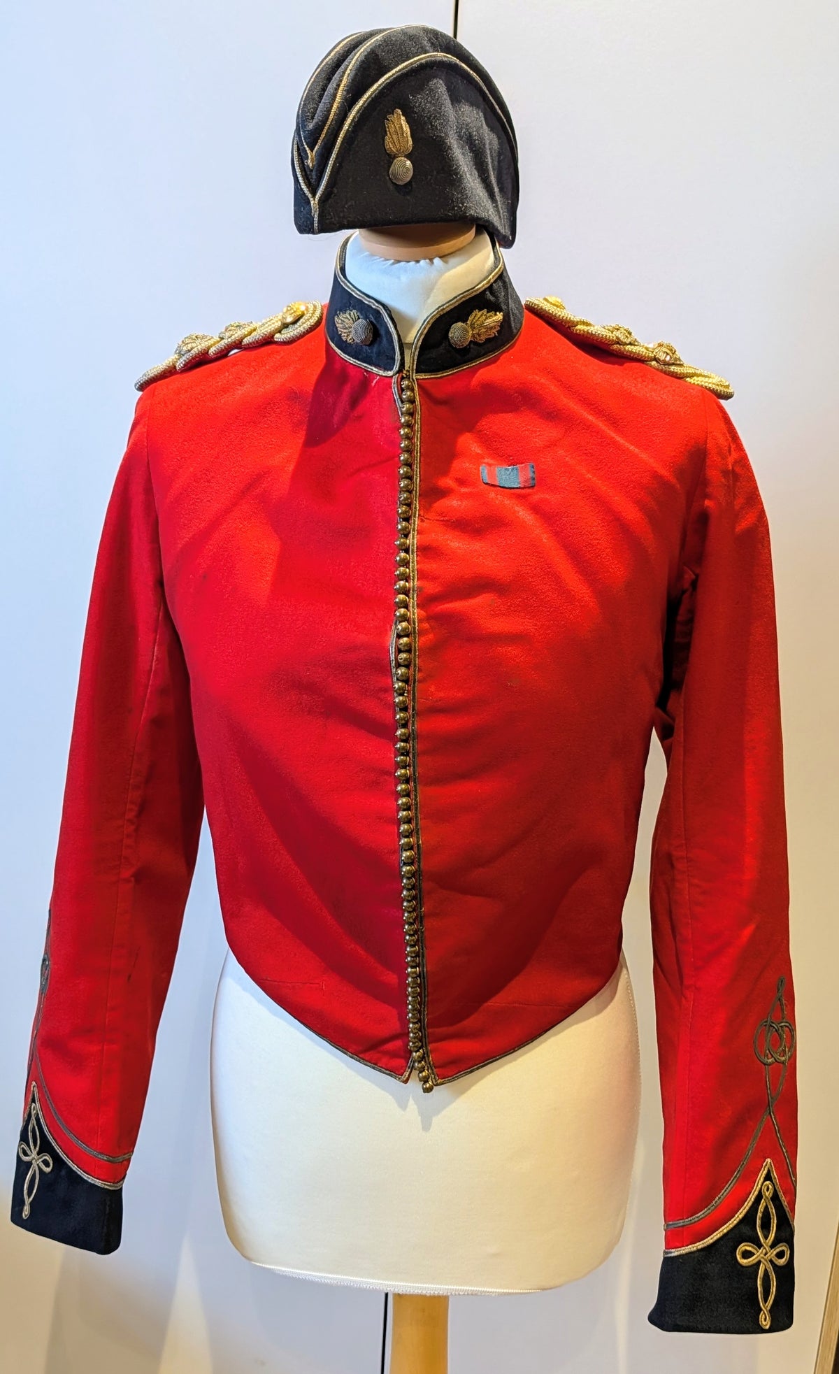 Victorian 10th Canadian Grenadier Militia Shell Jacket Waistcoat & Torrin Cap