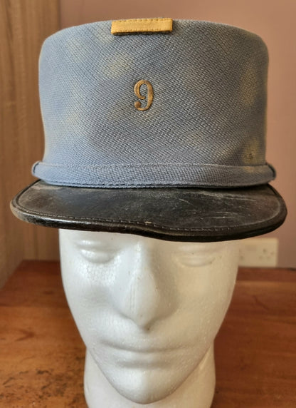 Rare WW1 Horizon Blue  French Army 9th Infantry 2nd Lieutenant Kepi Cap