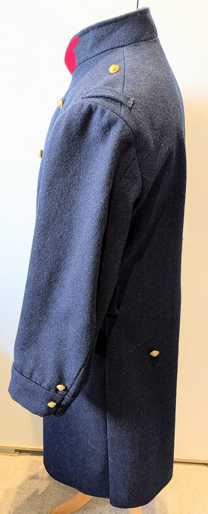 WW2 1940 Dated French Army Infantry Dark Blue Greatcoat Unissued