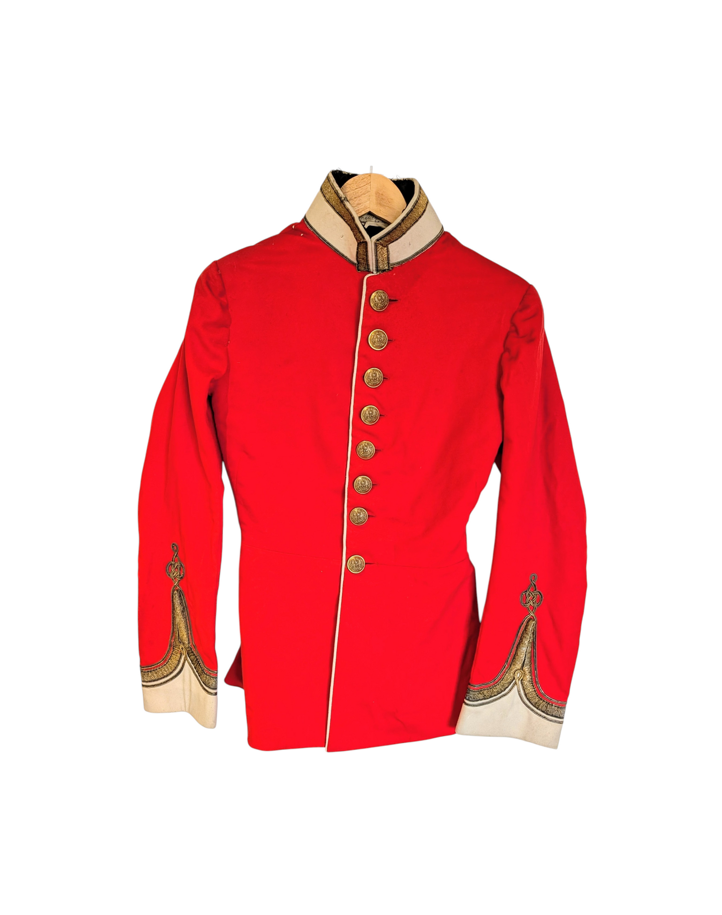 SOLD! Rare Pre WW1 British Army Essex Regiment Scarlet Tunic Dated 1912