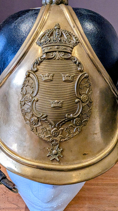SOLD! M1886 Swedish Army Dragoons Dragoner  Pickelhaube WW1 Helmet