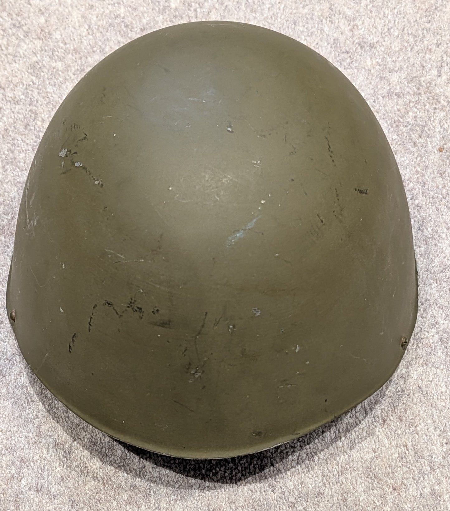 FANTASTIC WW2 GREEK ROYAL ARMY M36 COMBAT HELMET COMPLETE