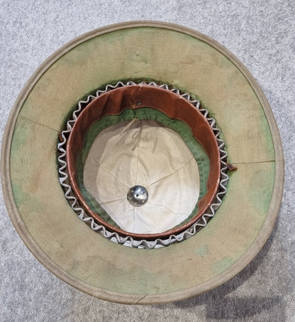 Rare WW2 Japanese Naval Engineers Pith Helmet
