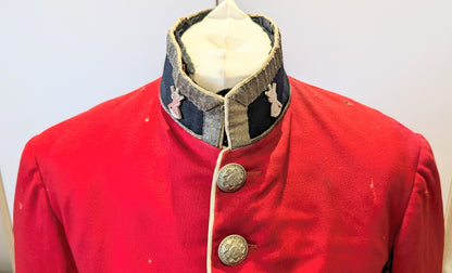 Victorian 10th Lanarkshire Glasgow Highlanders Officer's Doublet 1881