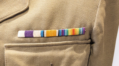 Fantastic WW1 9th Bn Glasgow Highlanders HLI Territorial Major's Cutaway Cuff Rank Jacket to an MC Winner