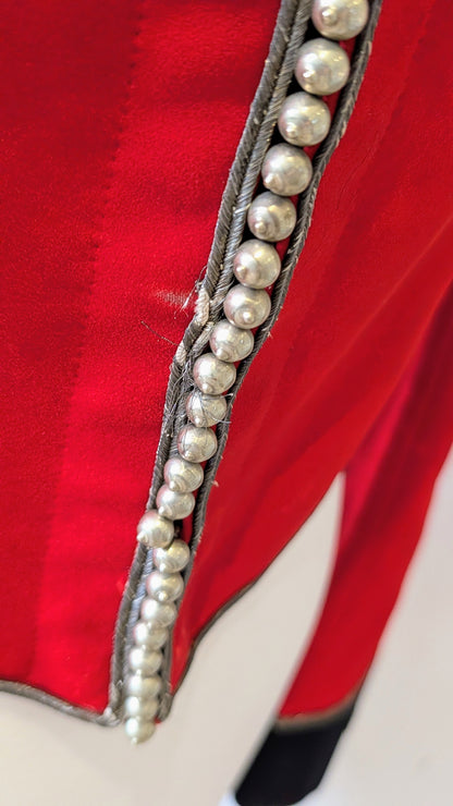 Victorian Royal Fusiliers Lieutenant's Scarlet Undress Shell Jacket