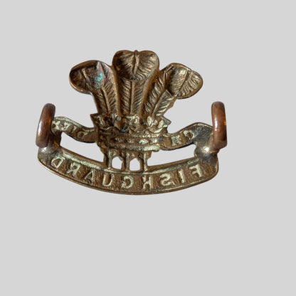 SOLD! Pembrokeshire Yeomanry Brass Economy Collar Badge
