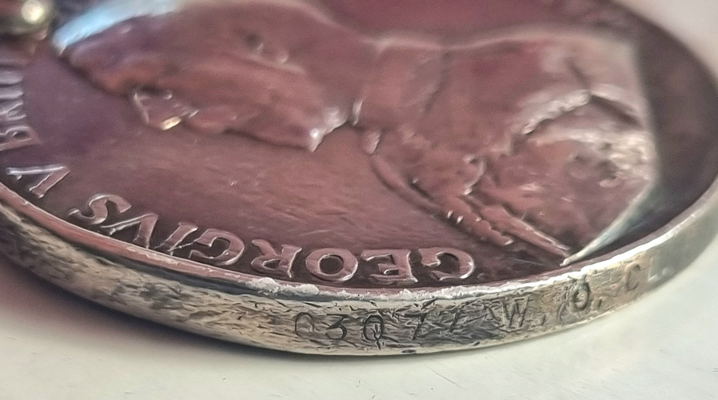 SOLD! WW1 4 Medal Group Mons Star with 5th Aug Clasp and LS&GC medal - George Belford 1 Btn South Wales Borderers BEF Wounded 17th Nov 1914