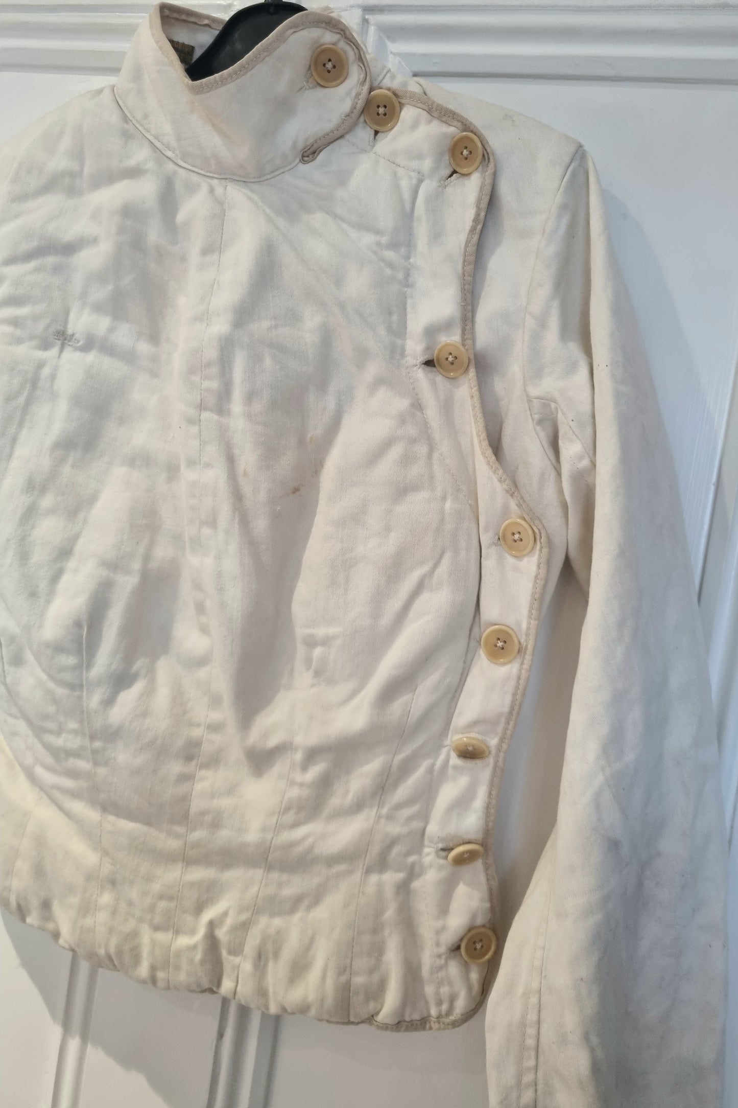 SOLD! Late Victorian / Early Edwardian Fencing  Jacket - Right Handed