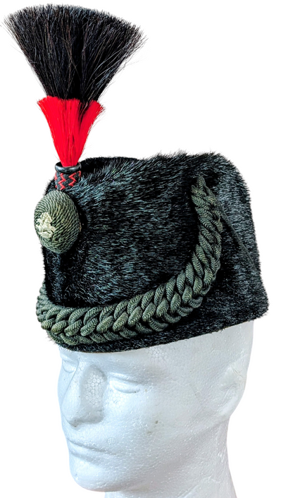 Fantastic Rare Victorian British Army St George's Rifles fur Busby