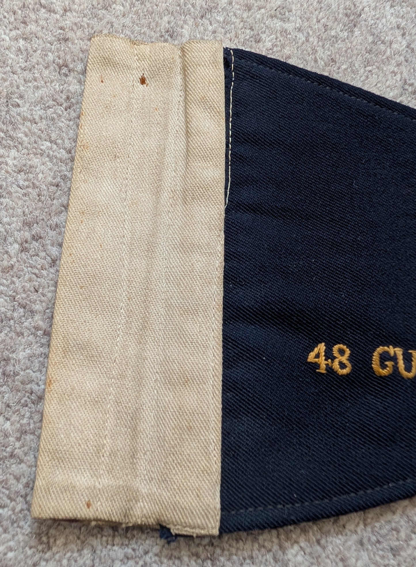 Rare late 1940s-50s 48th Gurkha Infantry Brigade Car Pennant Flag