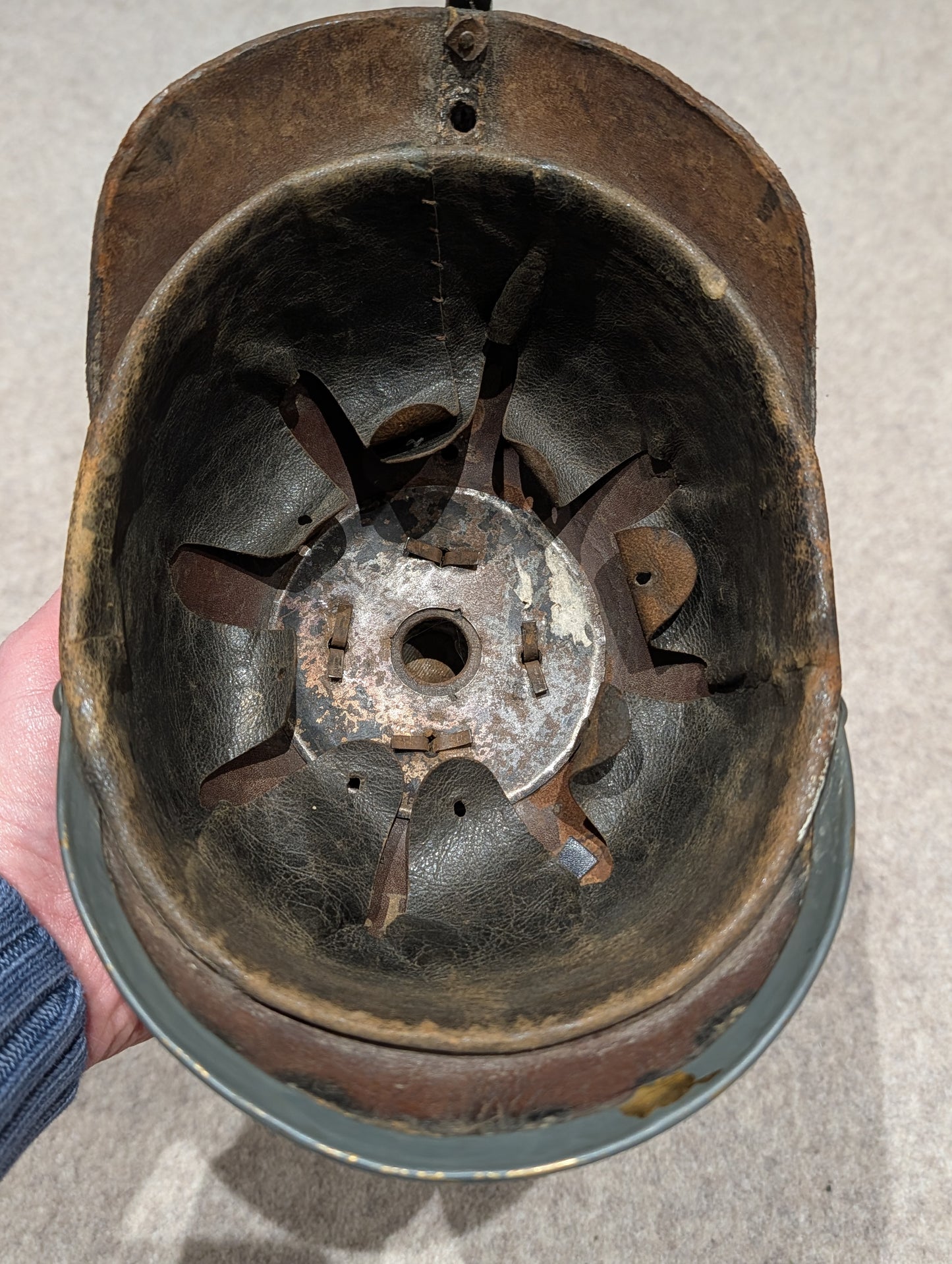 M1895 WW1 German Army Wurtemberg Enlisted man's Pickelhaube Helmet