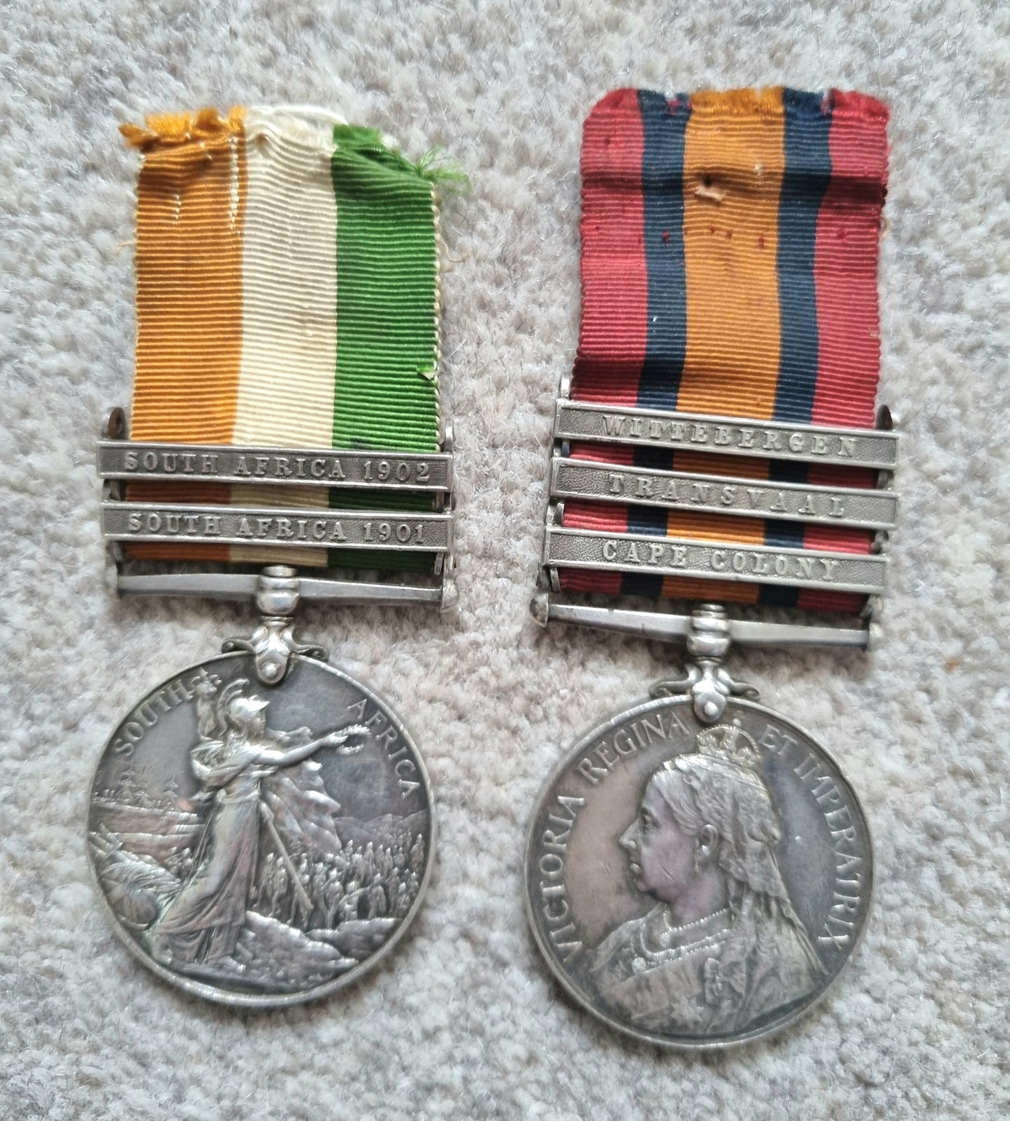 Boer War & WW1 British Army Medal Group to Sergeant Walter Ashton - 1st Manchester Regiment